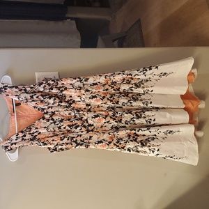 White House Black Market High Low Floral Dress